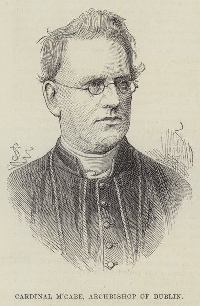 Kardinal MCabe, ärkebiskop av Dublin av English School